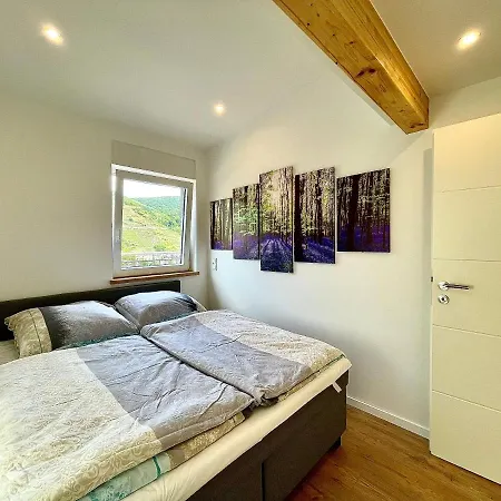 Sky Apartment, Sauna, Blick Zur Mosel, Grosser Balkon, Kaffeemaschine, Smart Tv 아파트