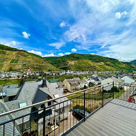 公寓 Sky Apartment, Sauna, Blick Zur Mosel, Grosser Balkon, Kaffeemaschine, Smart Tv